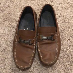 Men’s leather slip ons size 13